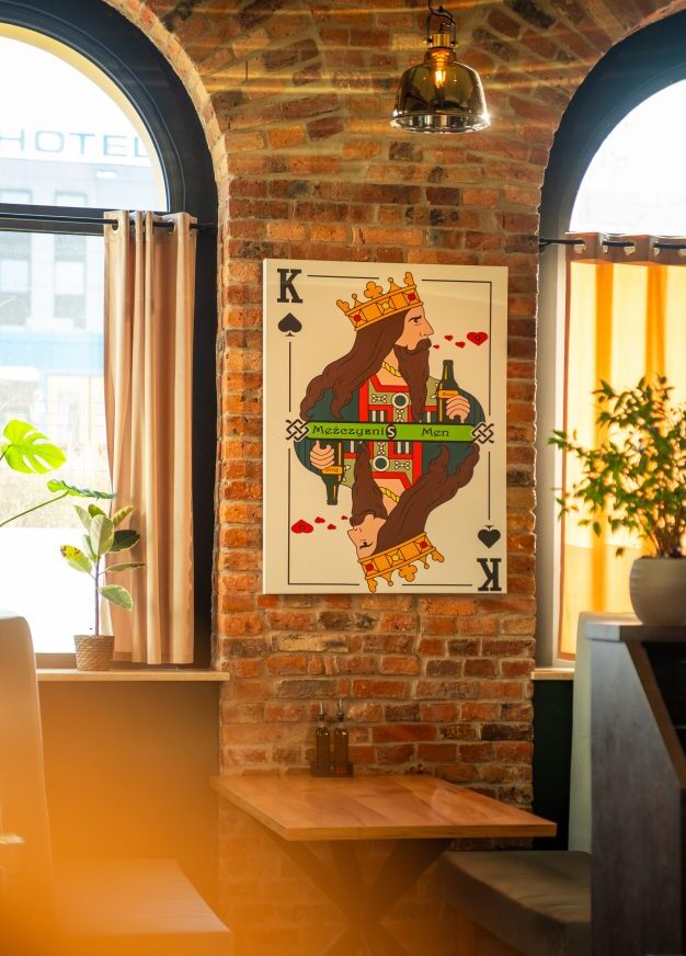 Wnętrze restauracji PLACEK w Starym Dworcu w Katowicach