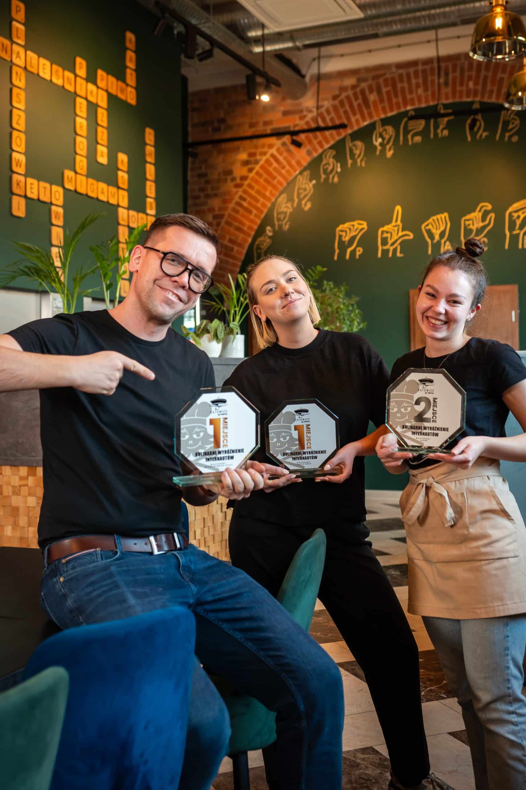 Zespół restauracji PLACEK Katowice z nagrodami